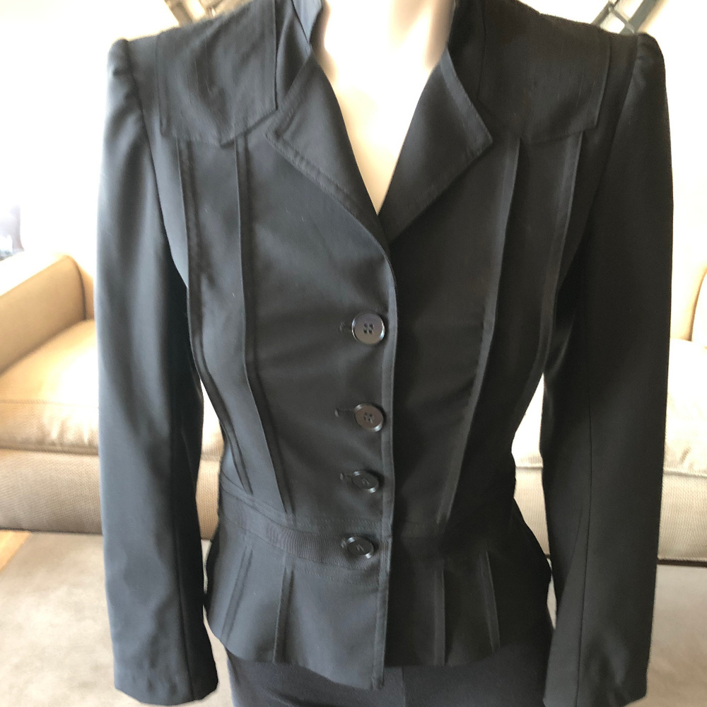 Development Black Wool Blazer/Jacket, size 4